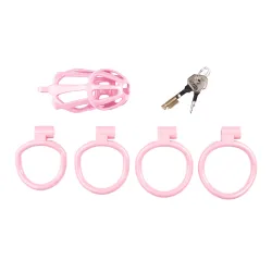 CockLock Cage de chasteté Netty L 9.5 x 3.9cm Rose